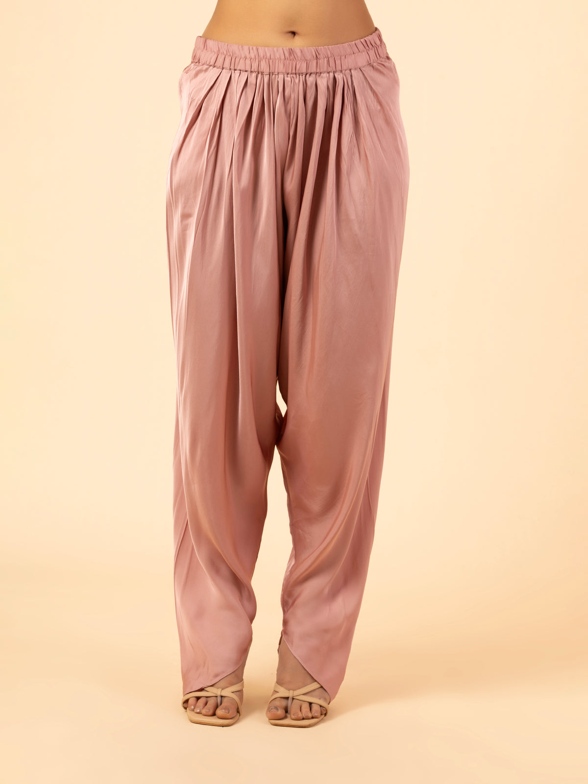 Mauve Gleam Dhoti Co-ord Set