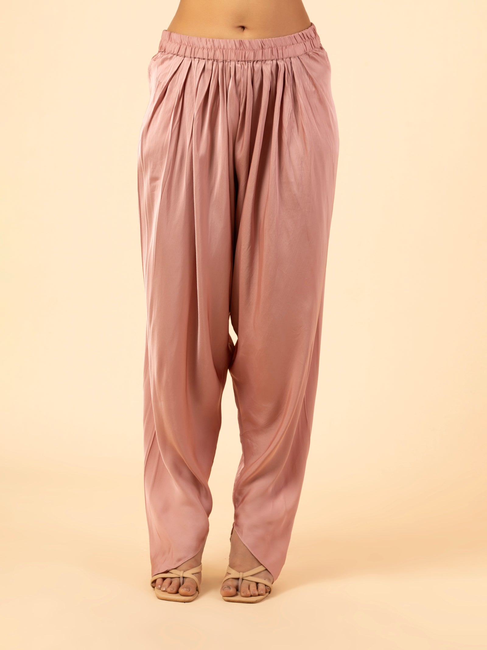 Mauve Gleam Dhoti Co-ord Set