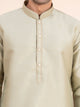 Sage Green Solid Kurta Set