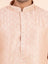 Rose Brocade Kurta Set