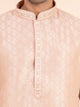 Rose Brocade Kurta Set