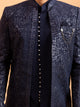 Midnight Sequin Radiance Indo-Western Set