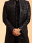 Obsidian Noir Sequin Indo-Western Set