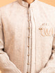 Champagne Sand Opulence Indo-Western Set
