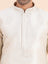 Off-White Brocade Kurta Set