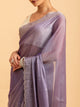 Celestial Lilac Shimmer Saree