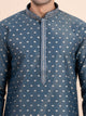 Steel Blue Kurta Set