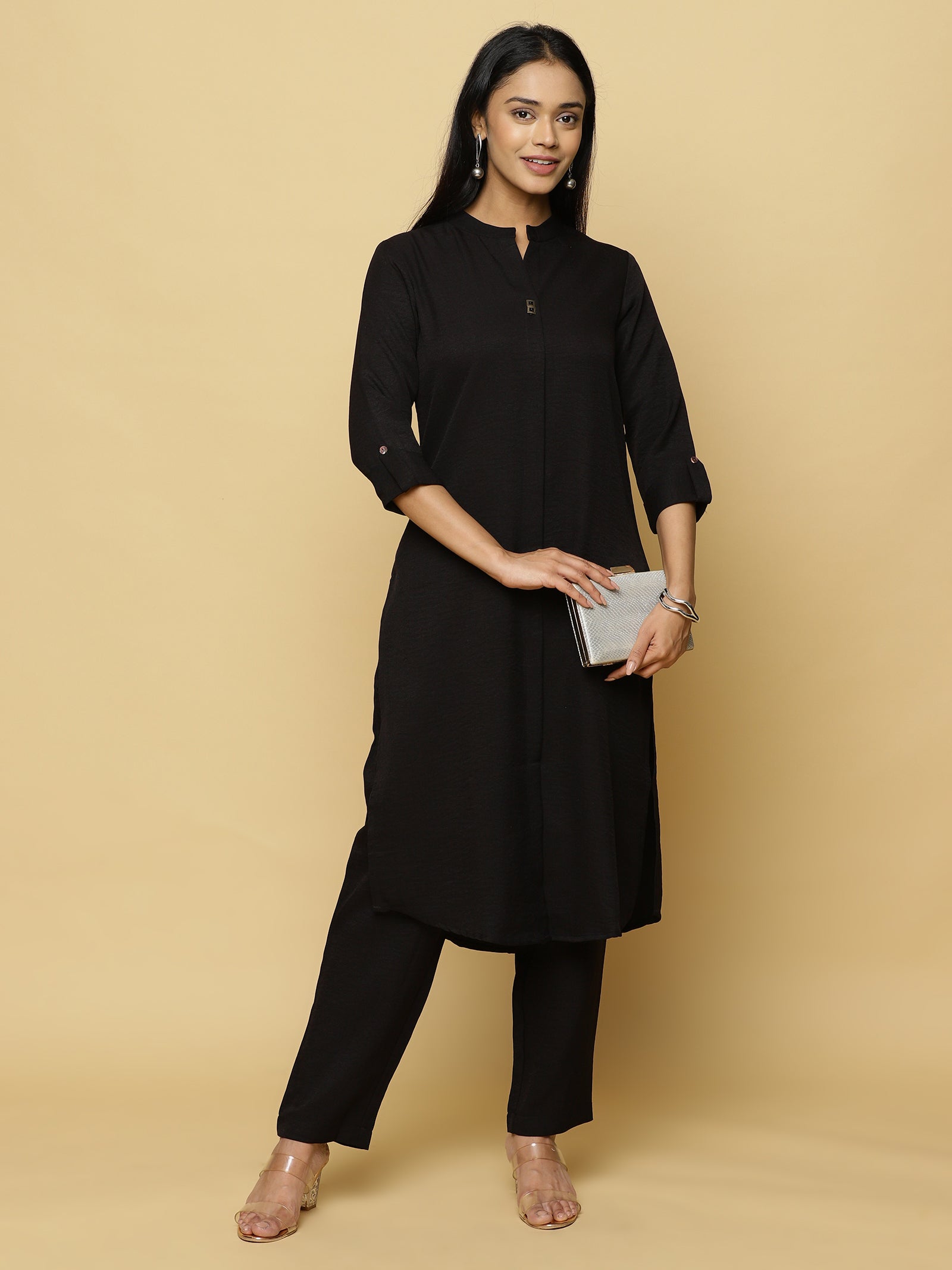 Midnight Mandarin Co-ord Set