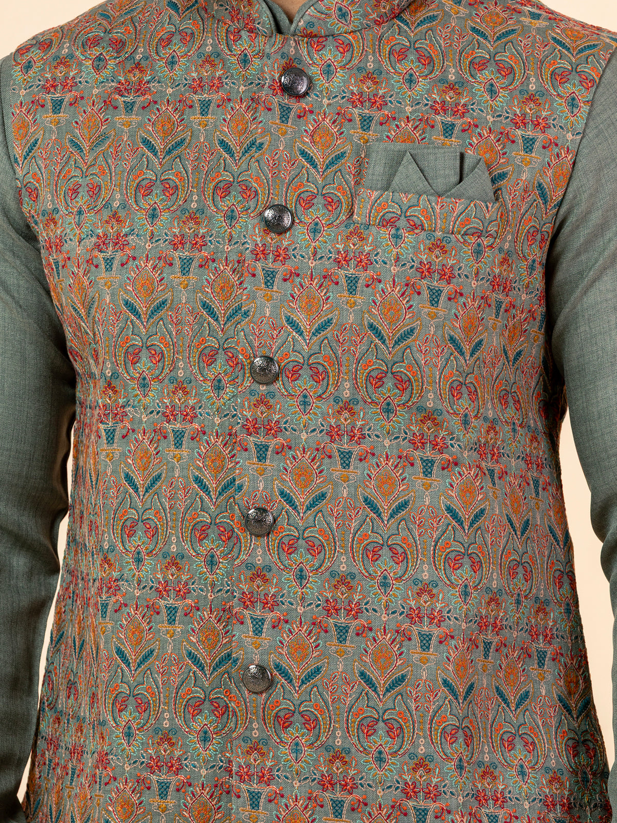 Sage Tapestry Jacket Set