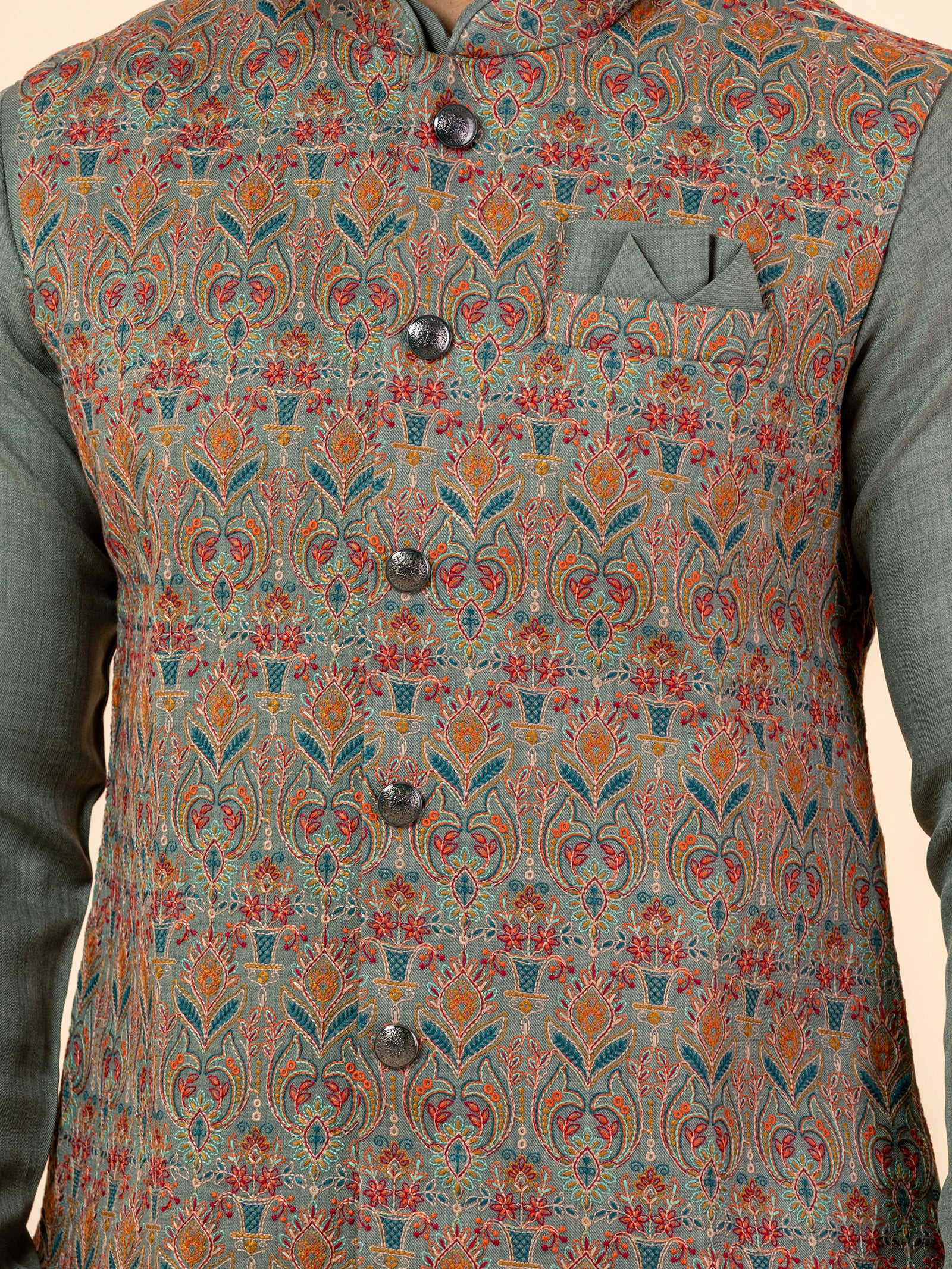 Sage Tapestry Jacket Set