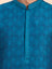 Ocean Teal Brocade Kurta Set