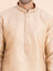 Champagne Gold Solid Kurta Set