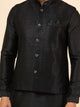 Jet Obsidian Geometric Sparkle Jacket Set