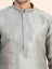 Sage Green Brocade Kurta Set