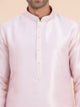 Soft Pink Solid Kurta Set