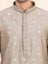 Olive Gold-Dot Kurta Set