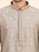Olive Gold-Dot Kurta Set