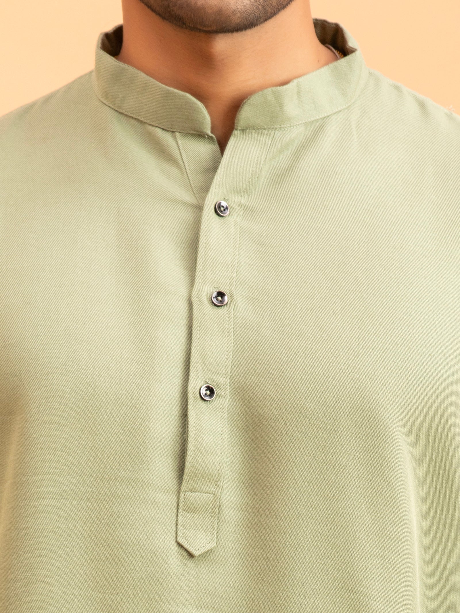 Sage Green Minimalist Kurta