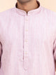 Lavender Texture Kurta Set