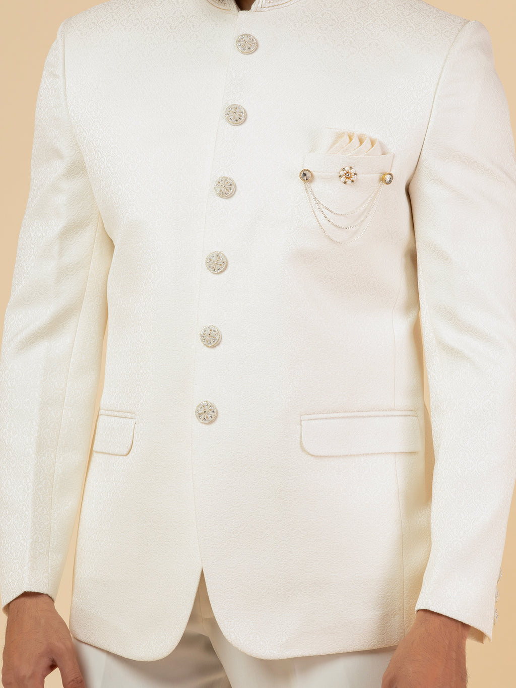 Pearl Arabesque Jodhpuri Set