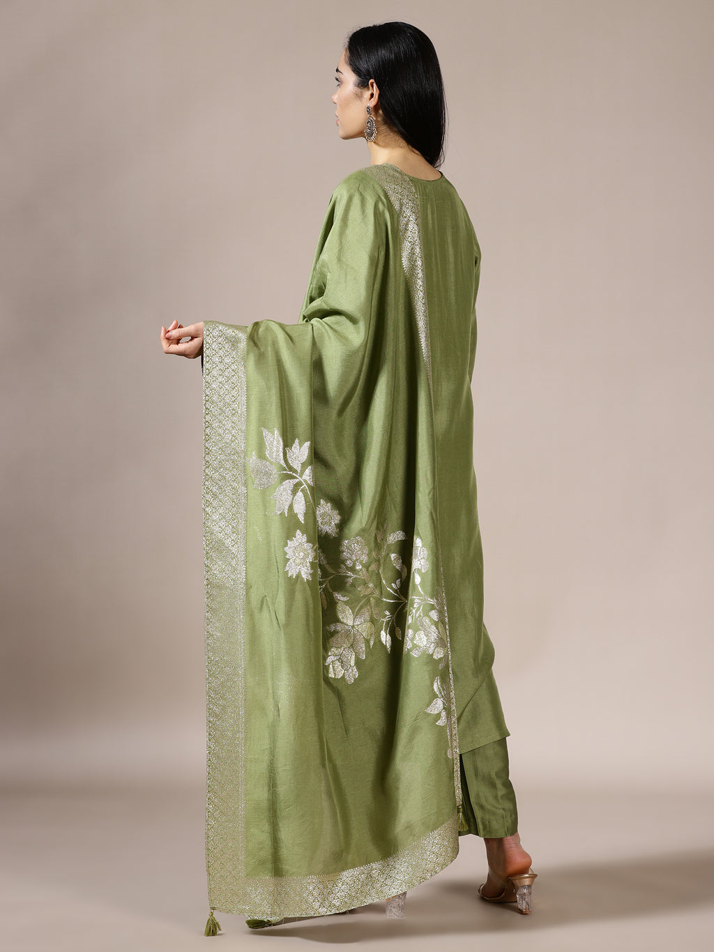 Mint Floral Suit Set