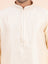 Ivory Jacquard Kurta Set