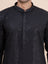 Jet Black Sequin Kurta Set