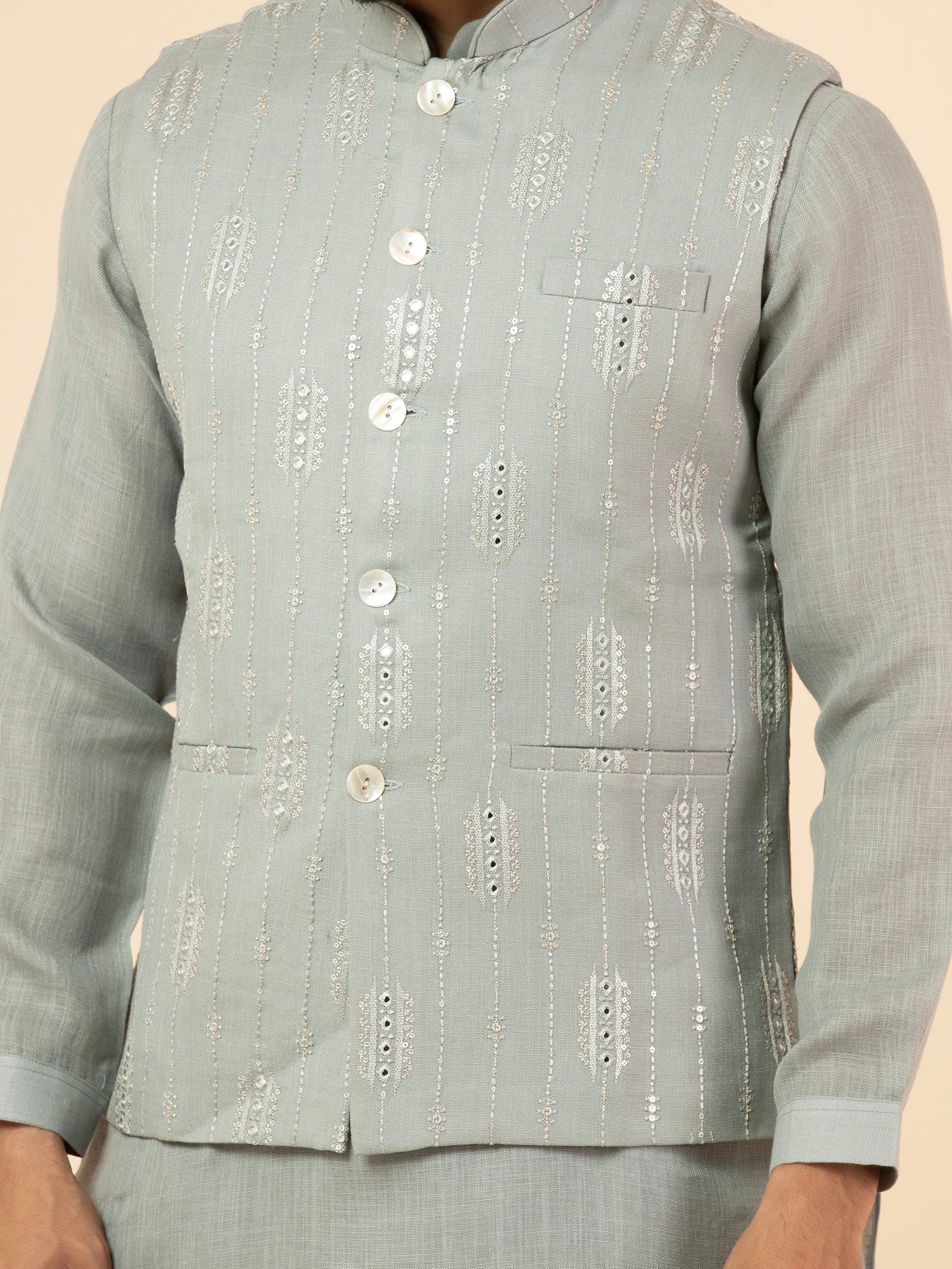 Sterling Mist Jacket Set