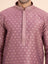 Metallic Rose Woven Kurta Set