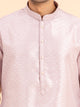 Rose Quartz Brocade Kurta Set