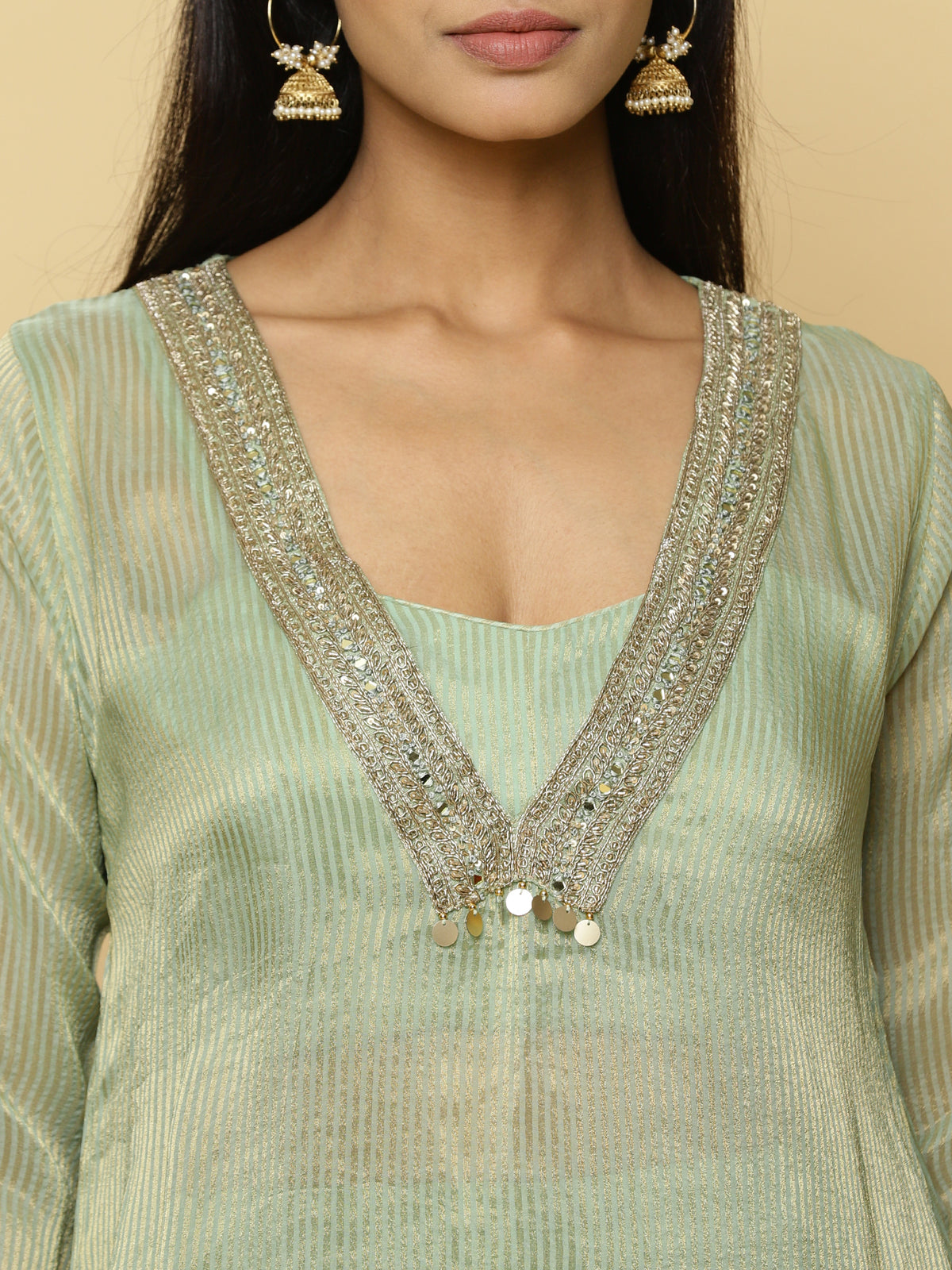 Mint Green Sheer Co-ord Set