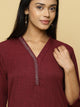 Merlot Textured Co-ord Set