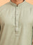 Sage Green Embroidered Placket Kurta Set
