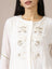 Pure White Embroidered Chiffon Set