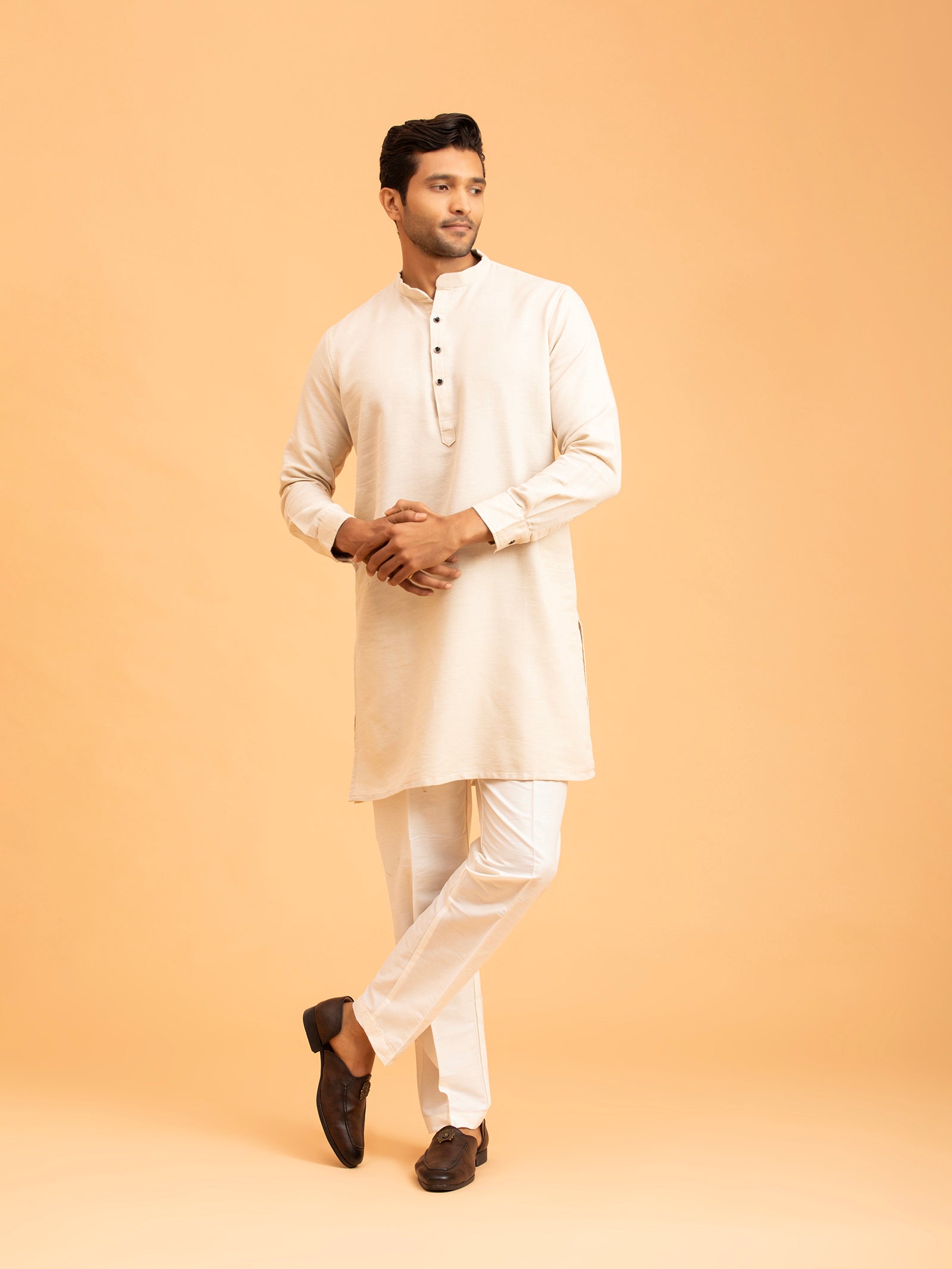 Essential Cream Minimalist Kurta