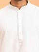 Ivory Minimalist Solid Kurta Set