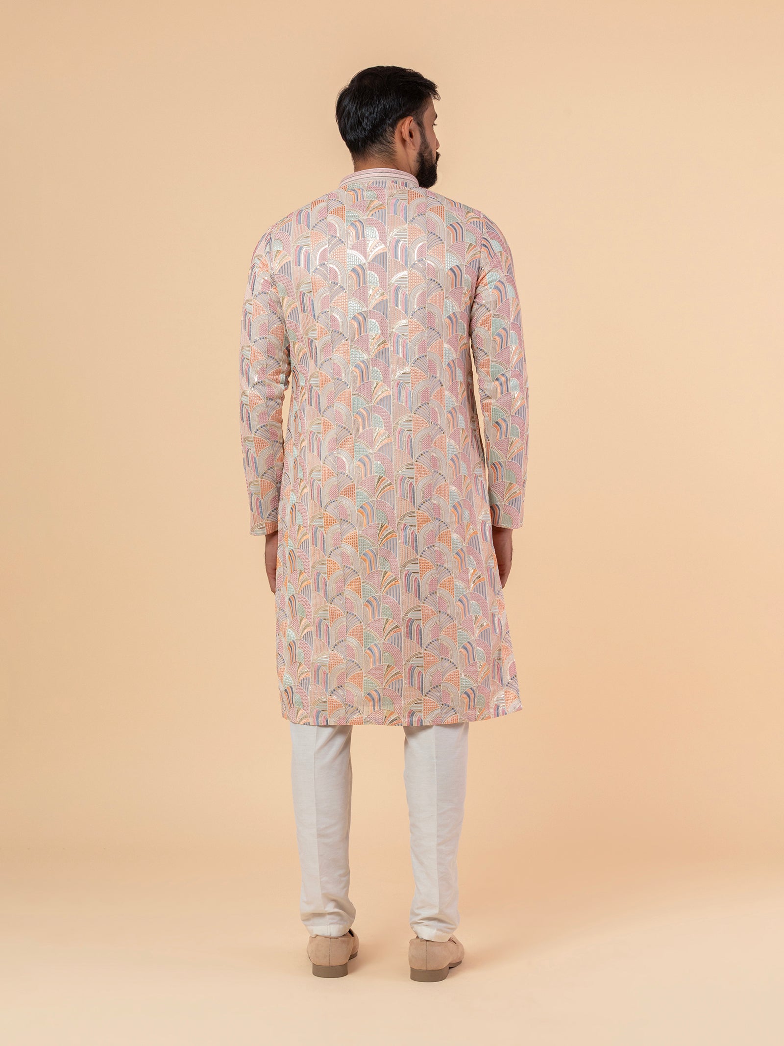 Pastel Prism Kurta Set