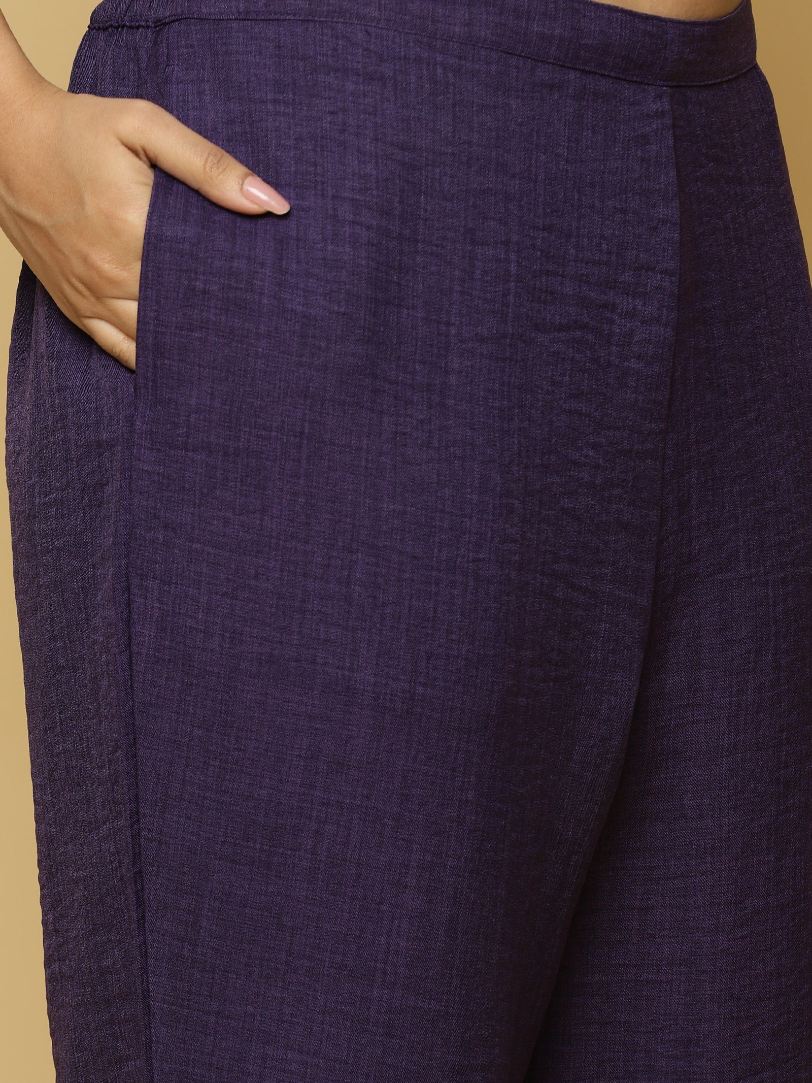 Deep Plum Co-ord Set