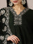 Emerald V-Neck Embellished Suit Set
