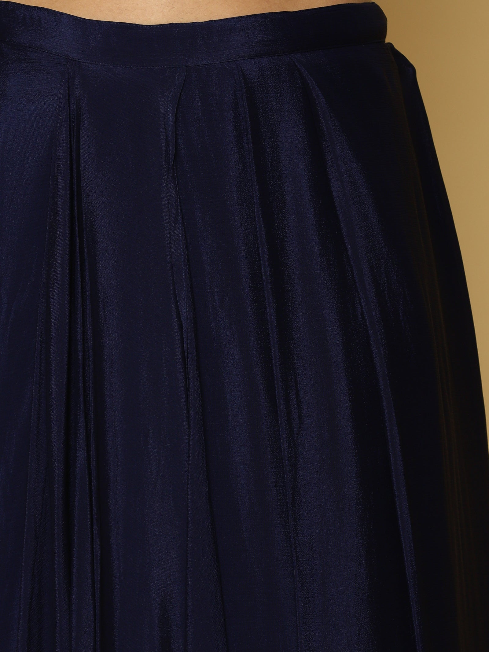 Navy Blue Layered Co-ord Set