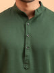 Forest Green Minimalist Kurta