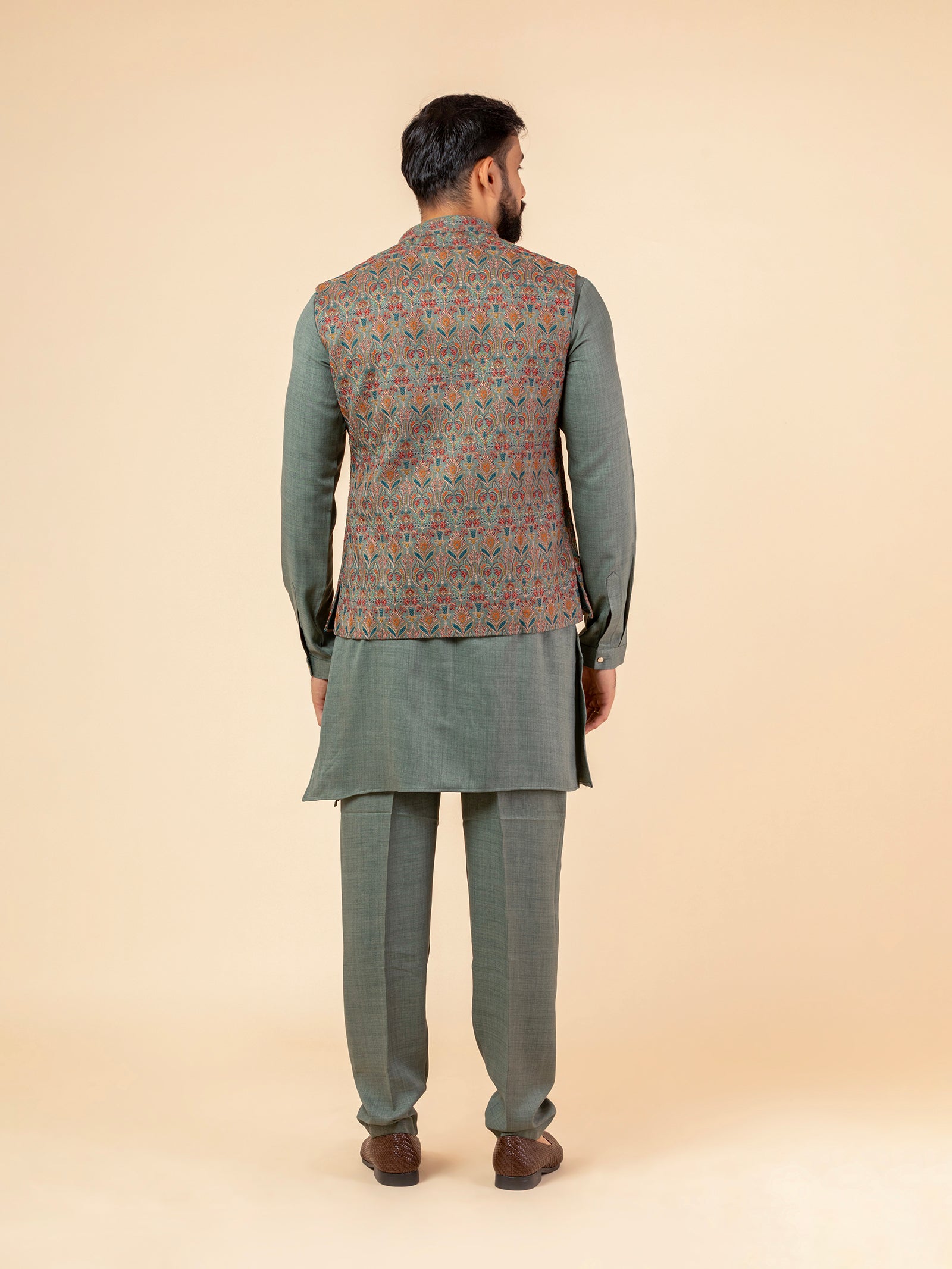 Sage Tapestry Jacket Set