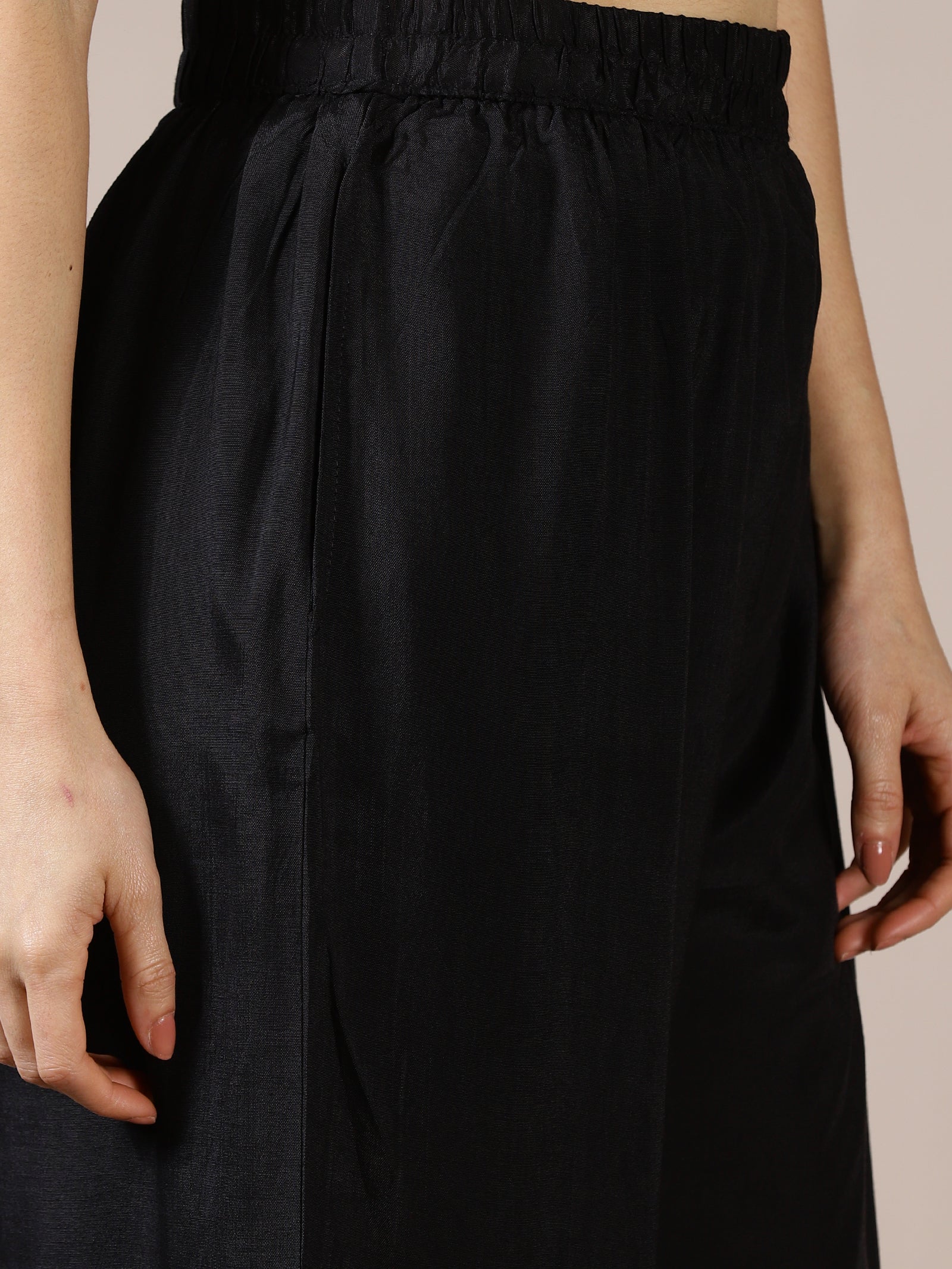 Iridescent Black Suit Set