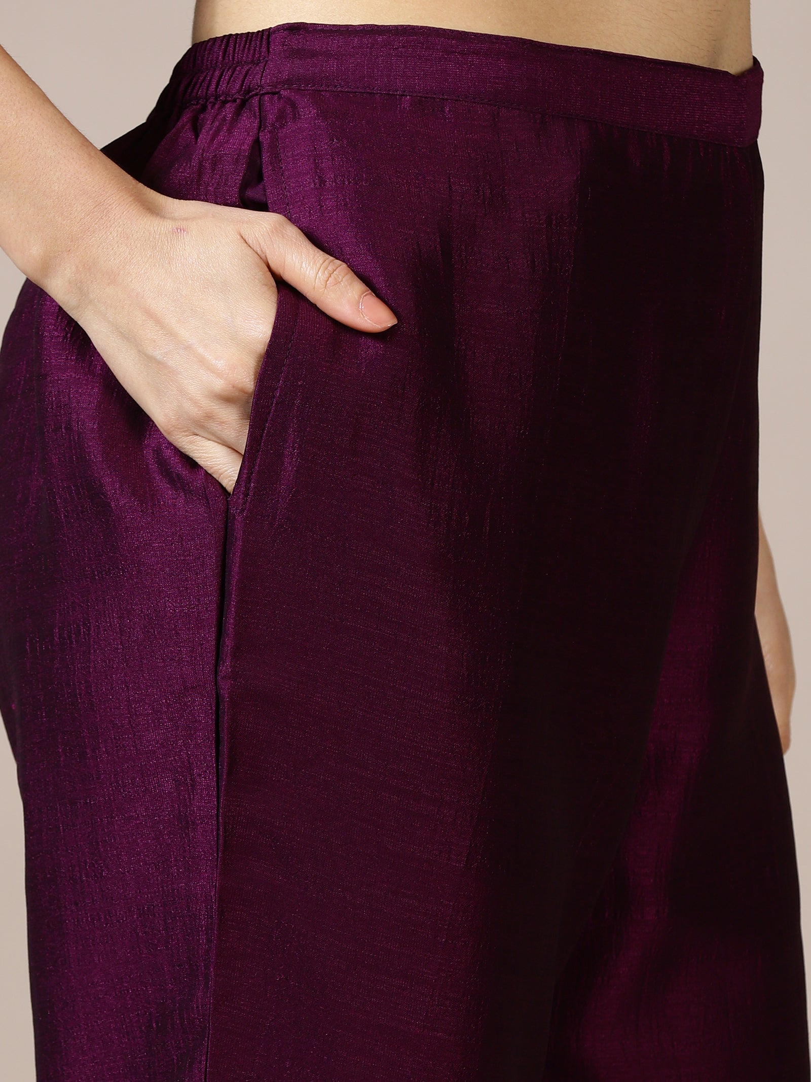 Regal Plum Suit Set