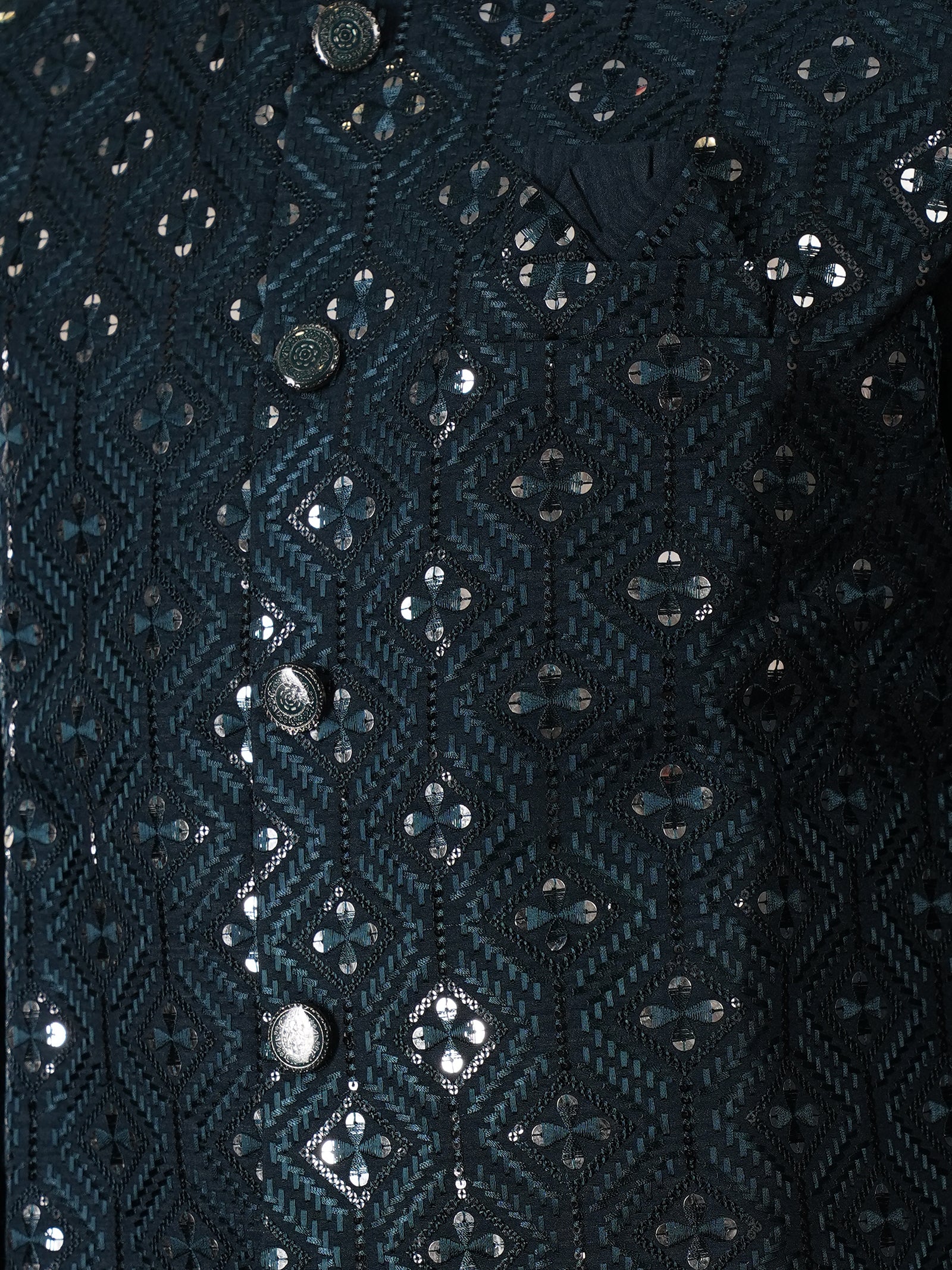 The Teal Obsidian Stellar Jacket Set