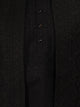 Jet Black Filigree Textured Kurta Jacket Set