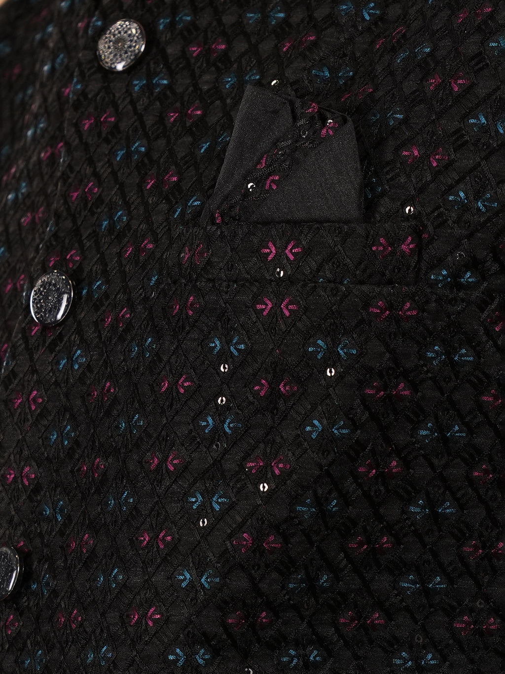 Black Prism Sequin Jacket Set