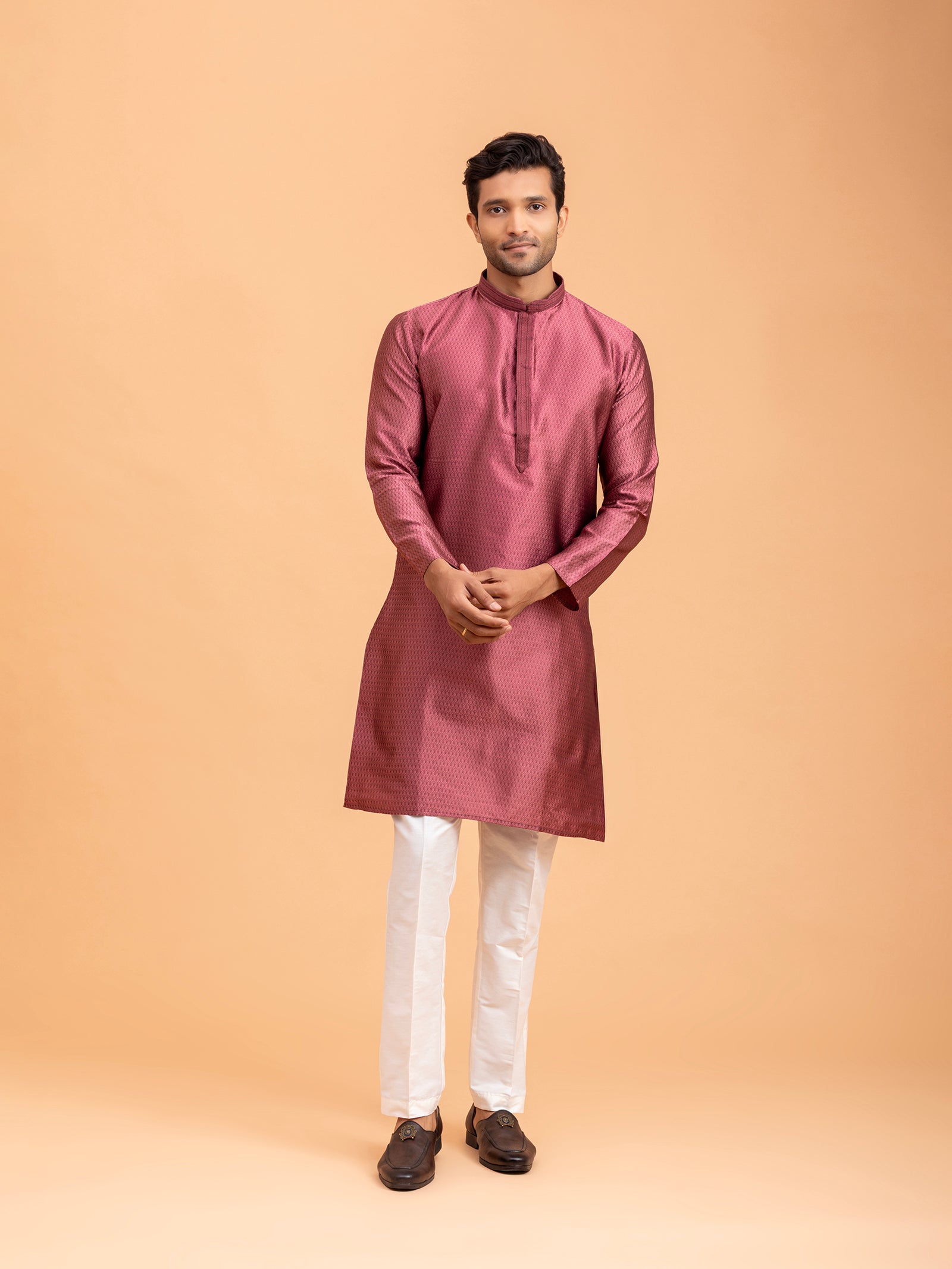 Mauve Prism Kurta Set