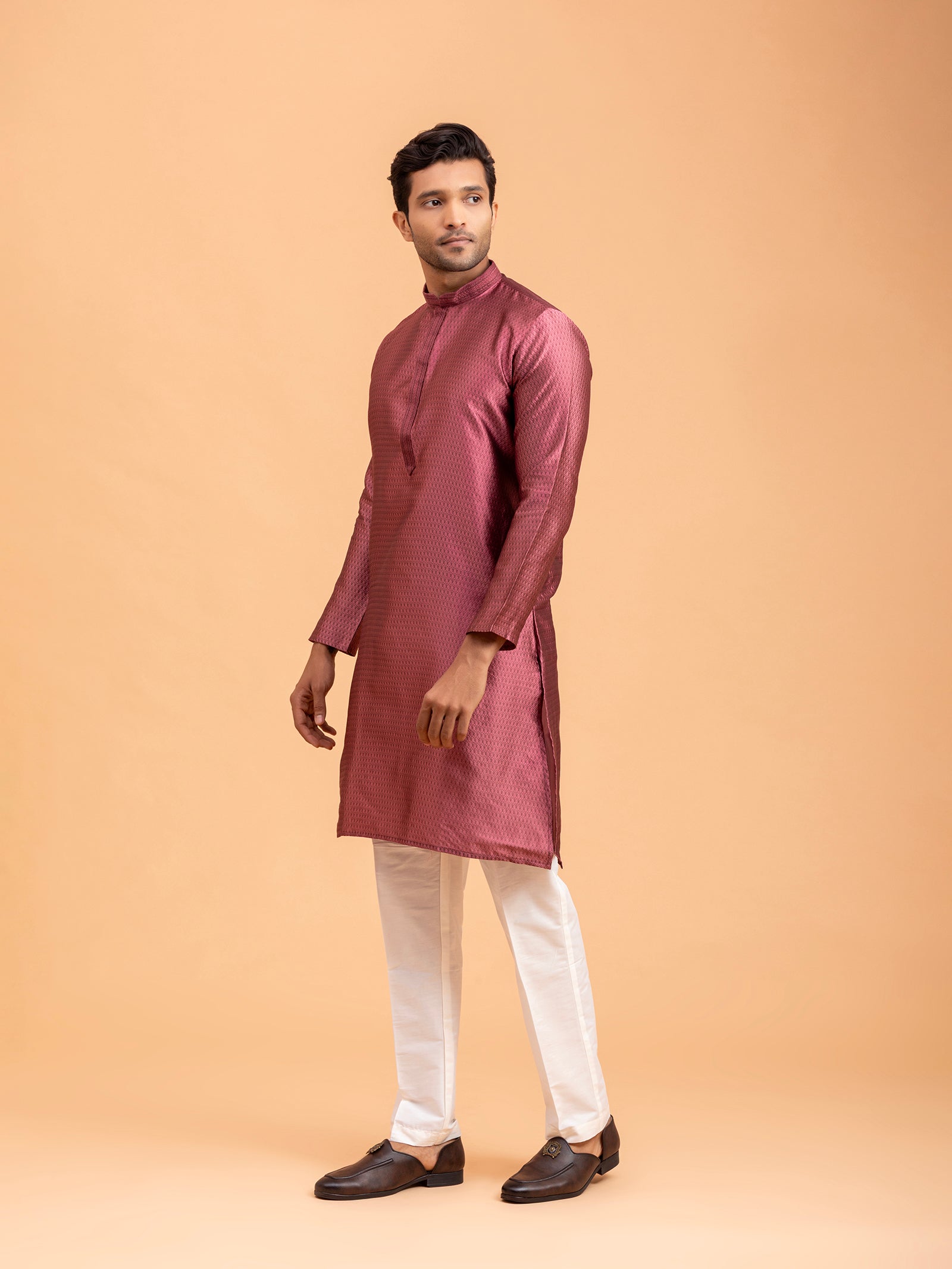 Mauve Prism Kurta Set