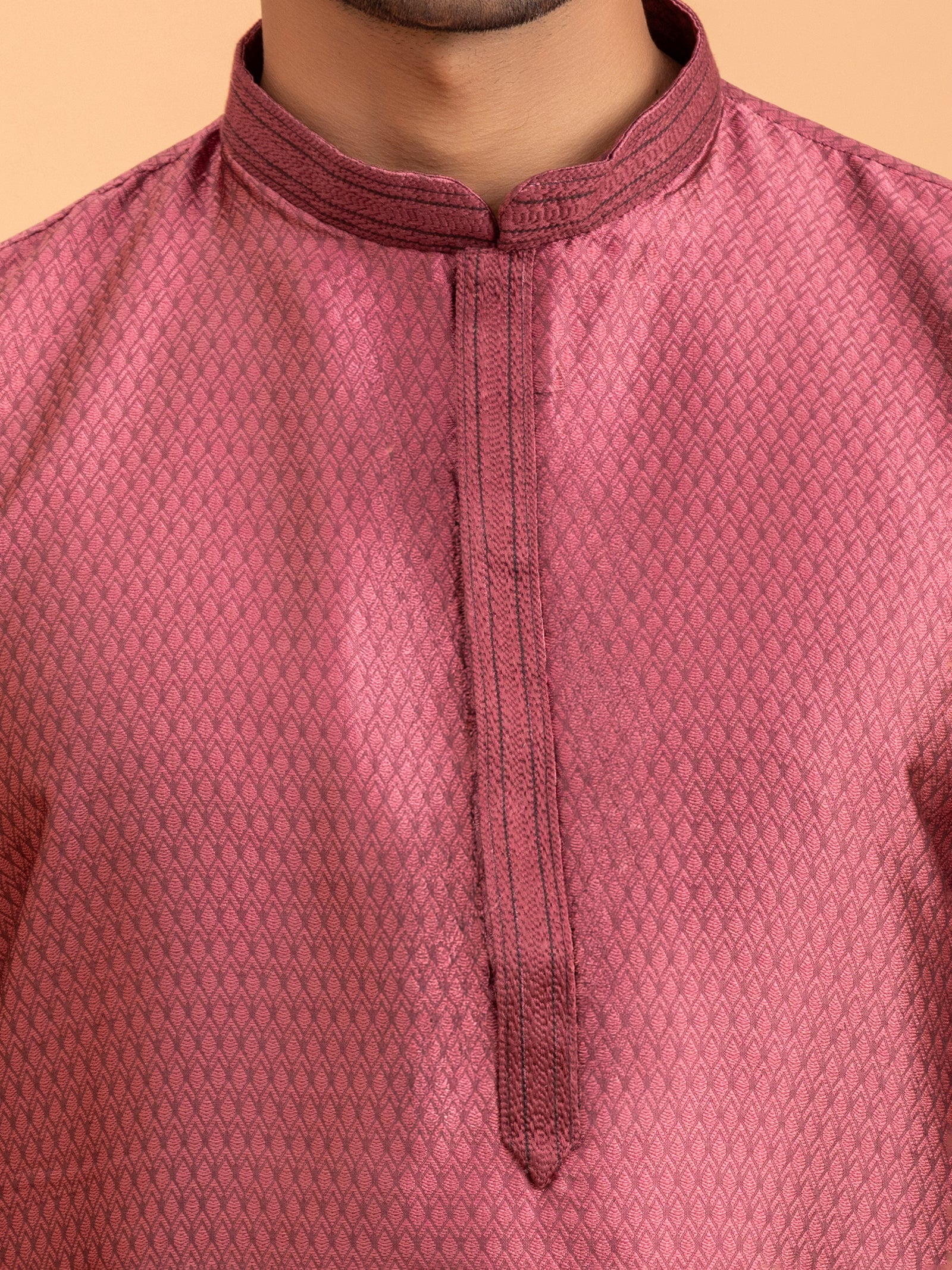 Mauve Prism Kurta Set